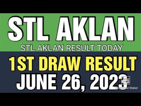aklan stl result today|STL RESULT TODAY, Friday, June 21, 2024 .